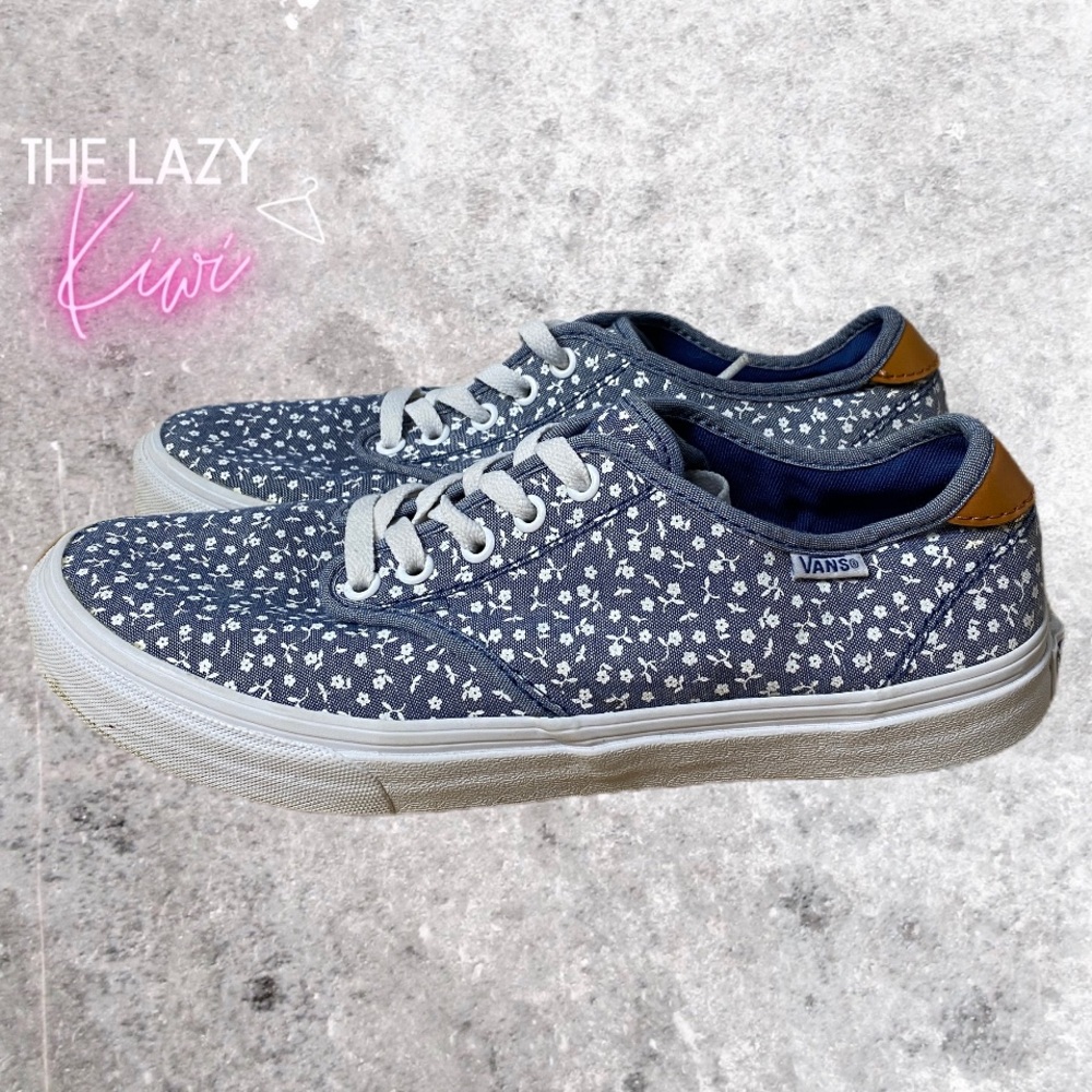 VANS Floral Sneaker Size 10